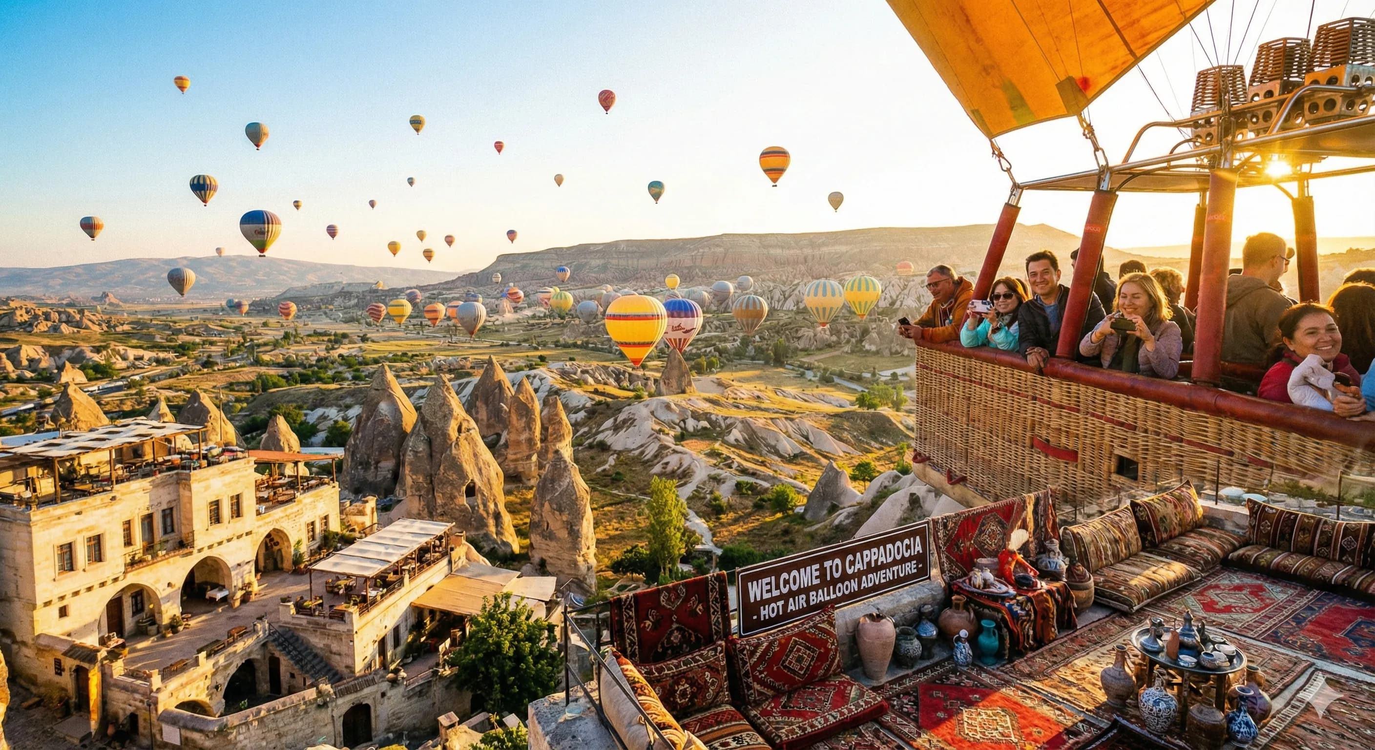 سحر كبادوكيا والبالون